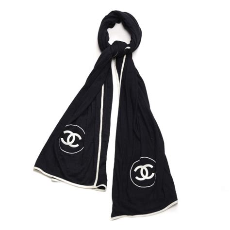 cashmere chanel|chanel cotton scarf.